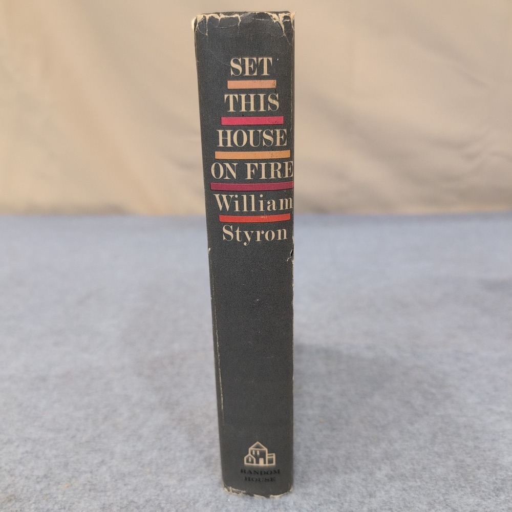 Set This House on Fire William Styron 1960 Signed by Author Hardcover VG/VG - Picture 2 of 6